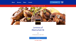 Desktop Screenshot of lennoxstakeaway.com